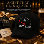 🍺 'JAG BEHÖVER ÖL' broderad basebollkeps – Unisex minneskeps 🧢