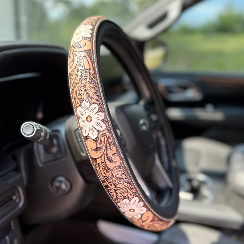 🤠 Funda de Volante Estilo Charro - Accesorio Auténtico para Tu Auto