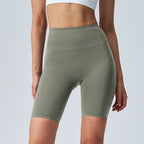 Halara UltraSculpt SoCinched High Waisted Tummy Control Side Pocket Shaping Training Biker Shorts