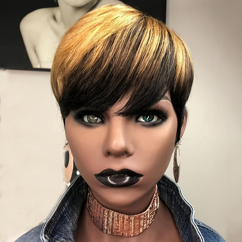 ✨ Short Pixie Bangs Wig