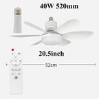 Household Silent Mini Fan Light