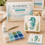 Sea Glass Art Kit – Create Stunning Mosaic Masterpiece