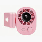 Waist Clip Fan - Portable Hurricane-Grade Cooling with 100-Speed Adjustment