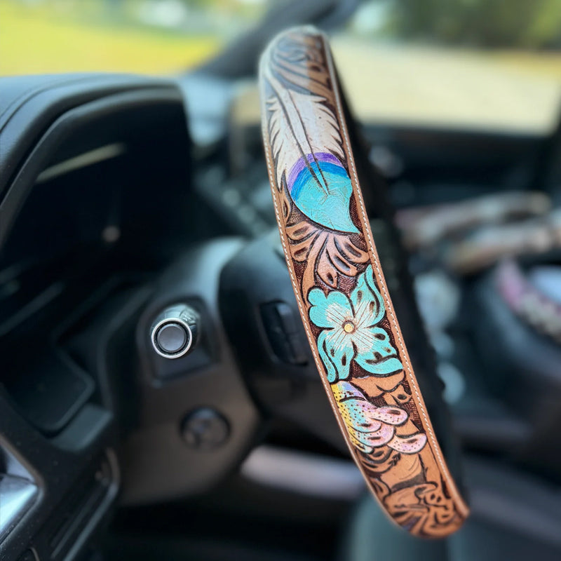 🤠 Funda de Volante Estilo Charro - Accesorio Auténtico para Tu Auto