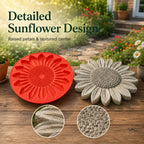 🌻 Turn Concrete Into Garden Sunshine! DIY Sunflower Stepping Stone Mold ￡14.99 ✨
