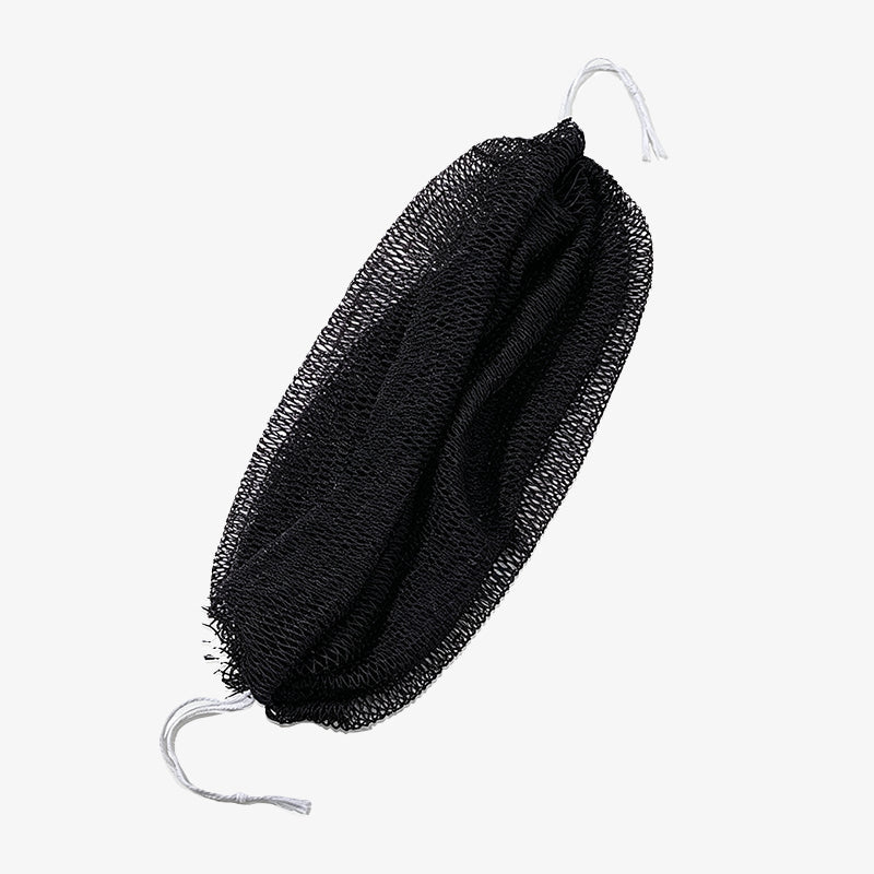 Back Exfoliating Bath Scrubber Long Strip with Rope Bath Towel High Elasticity Sauna Towel