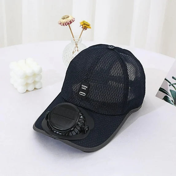Ultralight UV Protection Baseball Cap with Solar Fan
