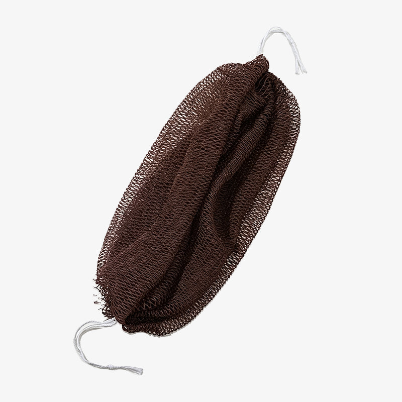 Back Exfoliating Bath Scrubber Long Strip with Rope Bath Towel High Elasticity Sauna Towel