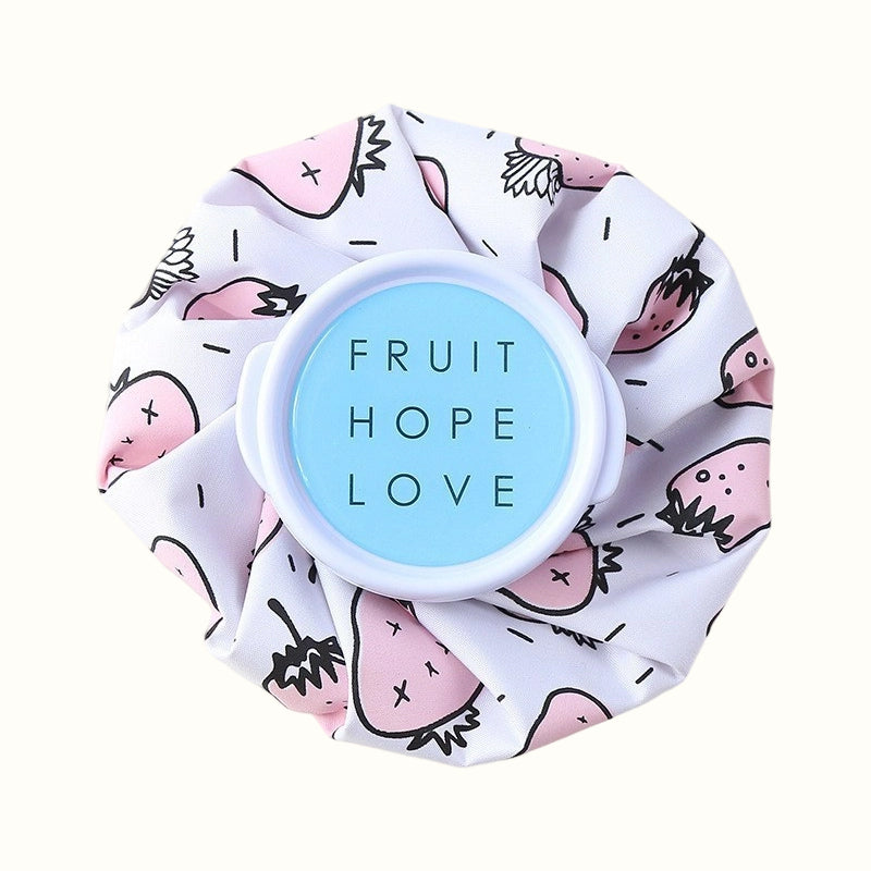 Cartoon Water Injection Cold Compress Bag for Sprains, Physiotherapy, Cooling Fabric Ice Pack, Outdoor Household Portable Foldable Cold/Hot Pack