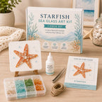 Sea Glass Art Kit – Create Stunning Mosaic Masterpiece