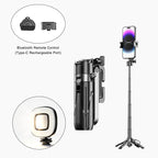 Bluetooth Phone Selfie Stick Tripod
