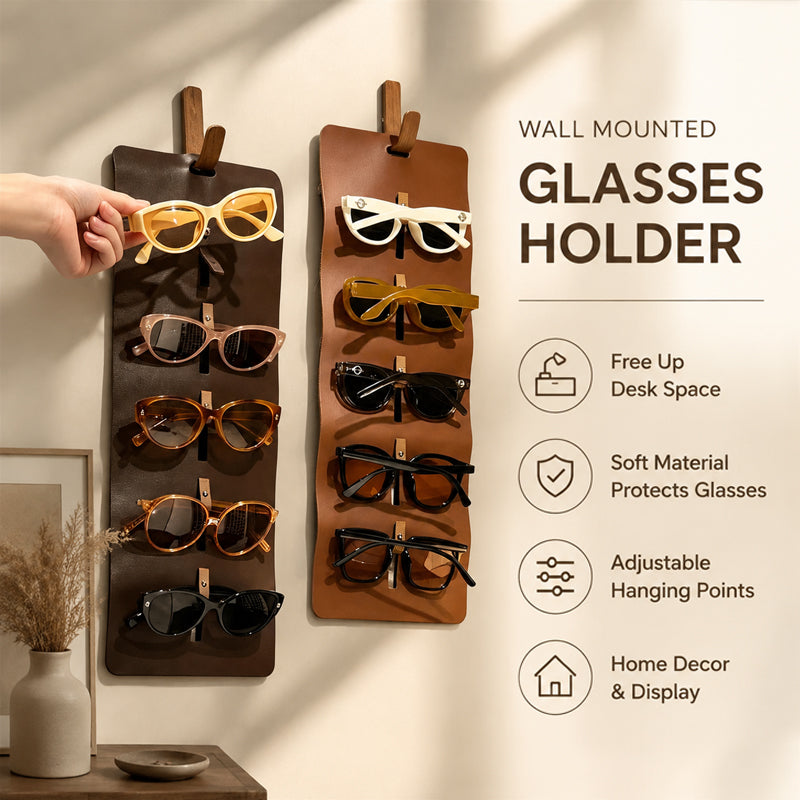 Wall-Mounted Eyeglass Storage Hanger Organizer 👓