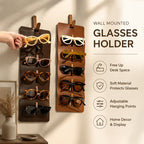 Wall-Mounted Eyeglass Storage Hanger Organizer 👓