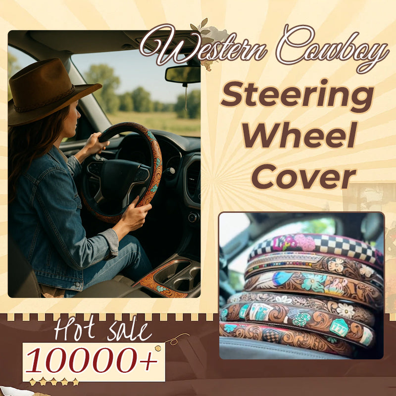 🤠 Funda de Volante Estilo Charro - Accesorio Auténtico para Tu Auto