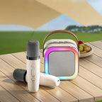 🧸 Mini karaoke machine with wireless microphone