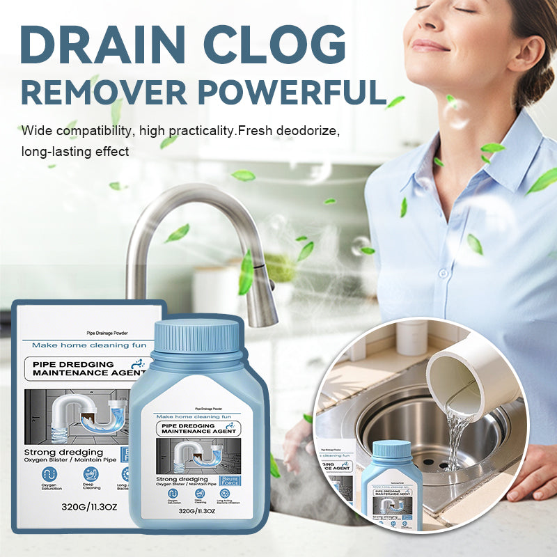 🚰 Powerful Drain Cleaning · Easy Home Maintenance · Fresh Pipes