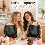 Bucket Bag Fashion Commuter Large Capacity Tote Bag New Advanced Sense Bag Versatile Women's Handbag