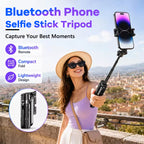Bluetooth Phone Selfie Stick Tripod