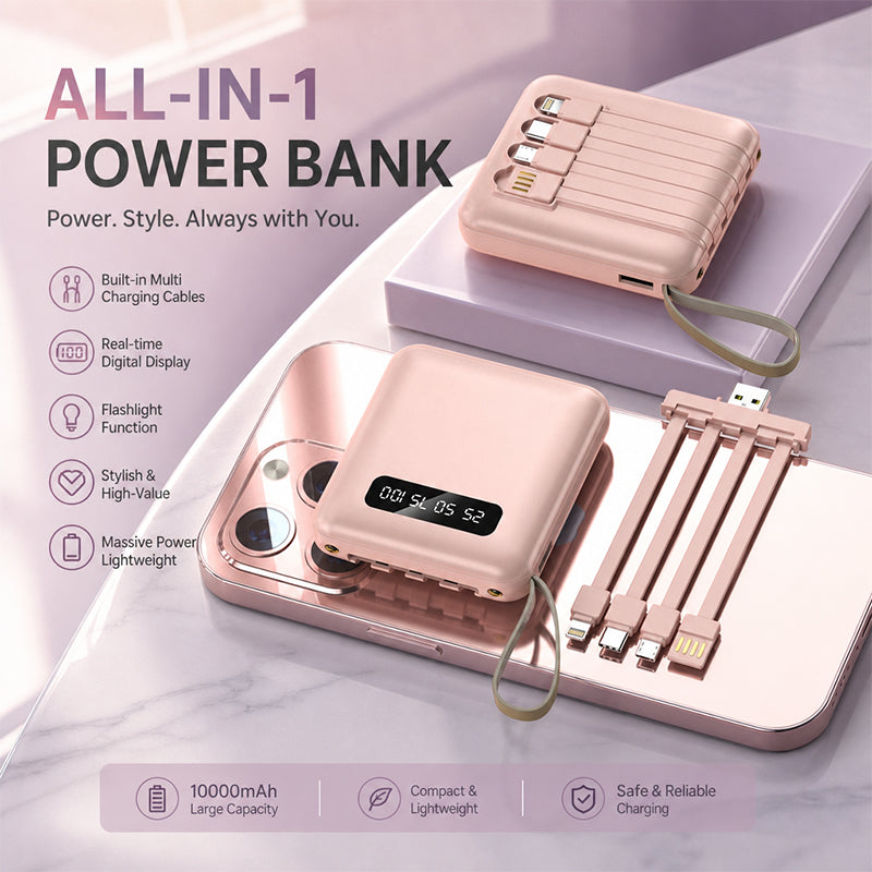 ⚡ Mini Portable Power Bank
