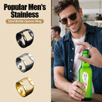 Popular Men's Stainless Steel Bottle Opener Ring