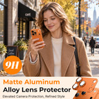 9H Premium Matt Linsskydd i Aluminiumlegering ✨