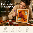 🖼️ Quilted Fabric Wall Art Kit