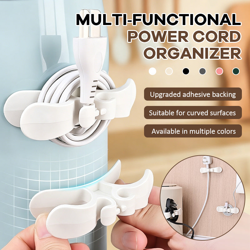 Multi-Functional Power Cord Organizer – Cable Management Holder