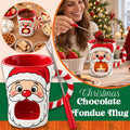 🍫 Chokladfondue-mugg med julmotiv