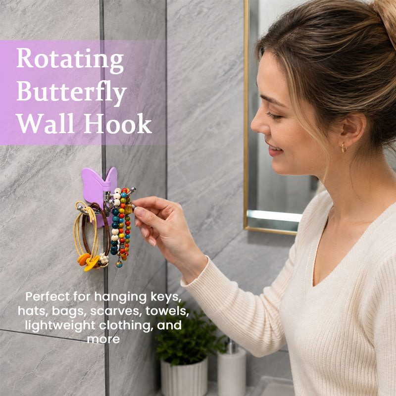 🦋 Cute Butterfly Wall Hooks – Add Charm & Organisation to Any Space ✨🏡