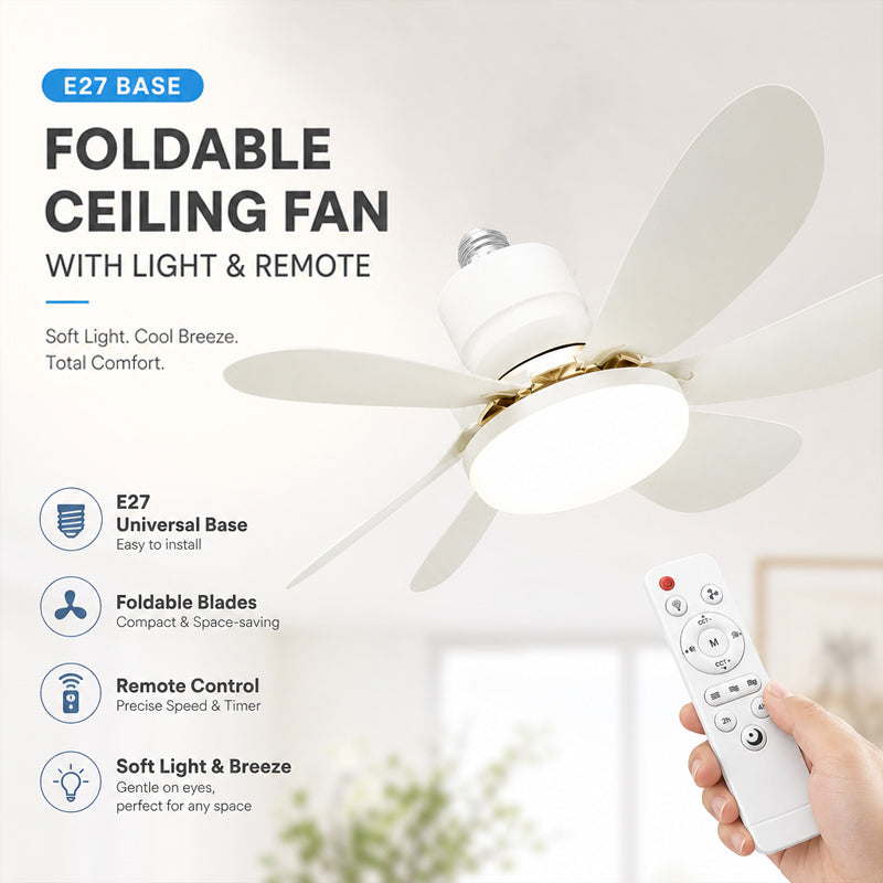 Household Silent Mini Fan Light