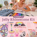 ✨ 32,000PCS Jelly Rhinestone Kit