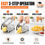 🍟 Make Perfect Homemade Fries In Seconds!