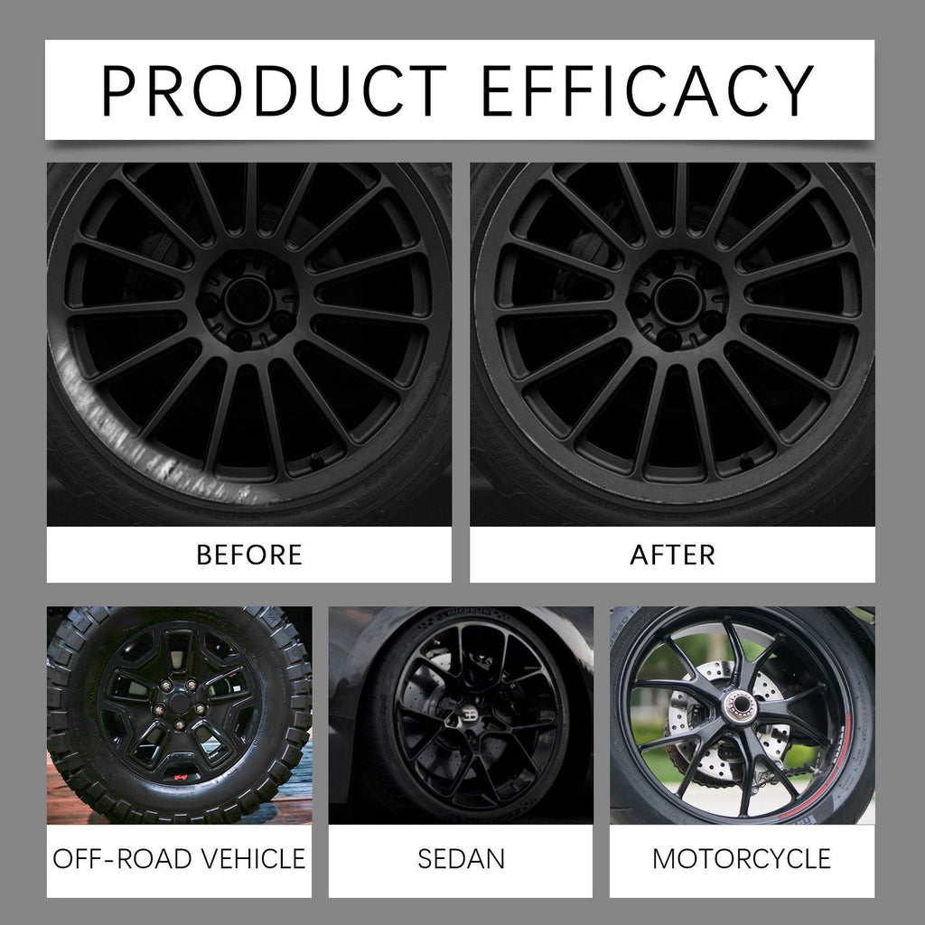 Repair pen for scratches on car wheels