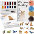 ✍️Beginner Watercolor Paint Set🎨Watercolor Animal Workbook