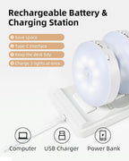 Three-color remote control sensor night light