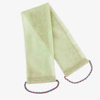 Back Exfoliating Bath Scrubber Long Strip with Rope Bath Towel High Elasticity Sauna Towel