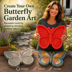 🌻 Turn Concrete Into Garden Sunshine! DIY Sunflower Stepping Stone Mold ￡14.99 ✨