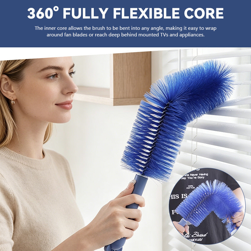 Flexible Multi-Use Cleaning Brush – Fan, Screen, Blind & Drain Cleaner