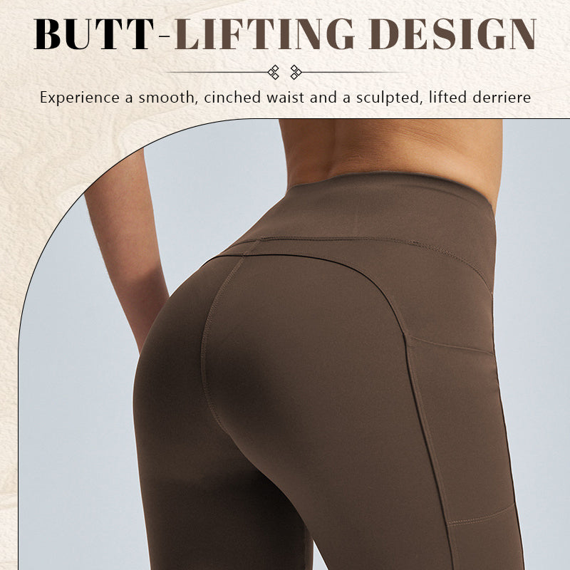 Halara UltraSculpt SoCinched High Waisted Tummy Control Side Pocket Shaping Training Biker Shorts
