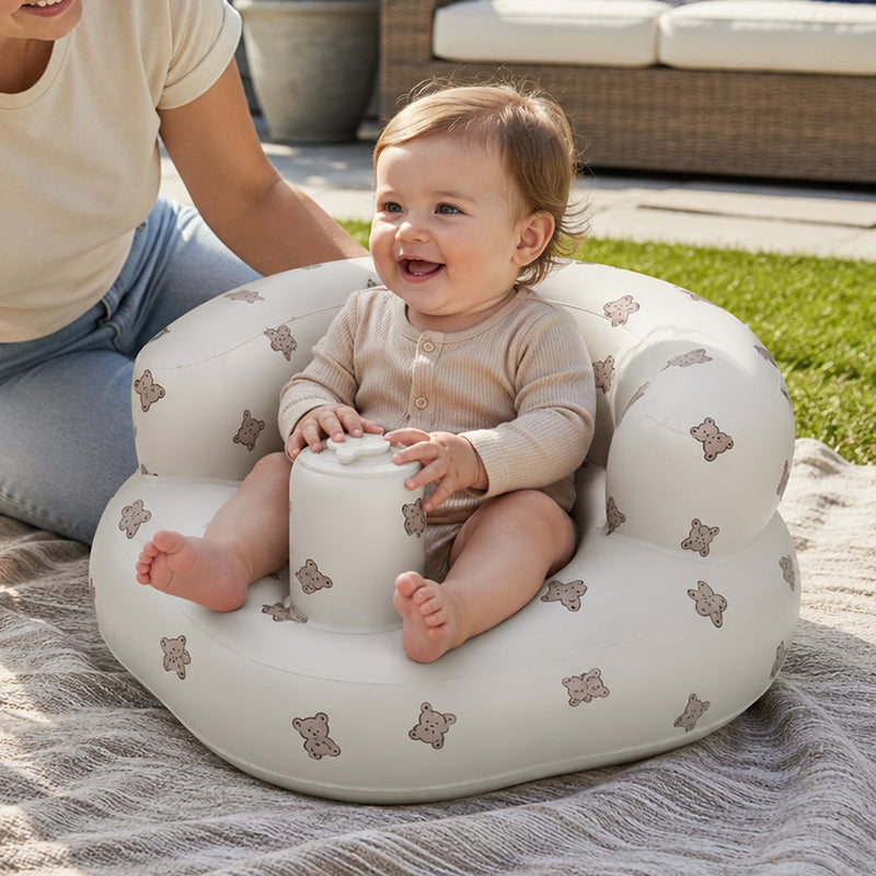 👶 Inflatable Baby Sit-Up Chair & Bath Seat