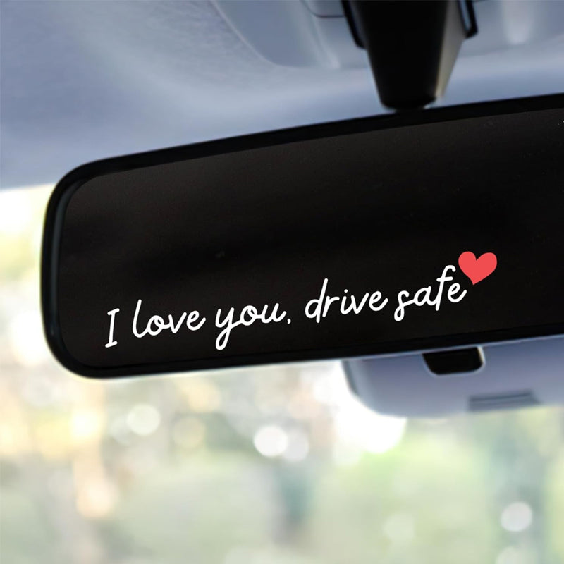 „I Love You Drive Safe“ Mirror stickers/„I Love You Drive Safe“ Autoaufkleber