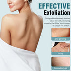 Back Exfoliating Bath Scrubber Long Strip with Rope Bath Towel High Elasticity Sauna Towel