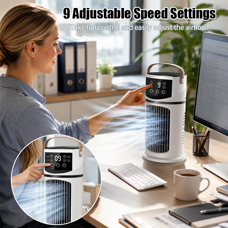 ❄️ Portable Mist Cooling Fan | Your Summer Must-Have 💨