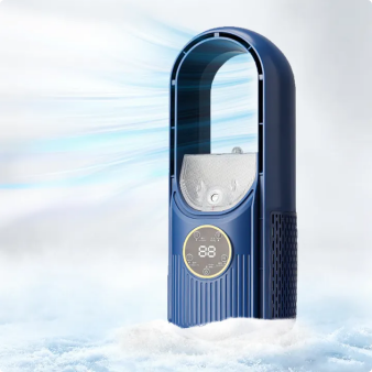 🌬️Desktop Bladeless Misting Fan