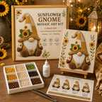 🧩 Gnome Mosaic Art Kit – Create Your Own Charming Handmade Masterpiece