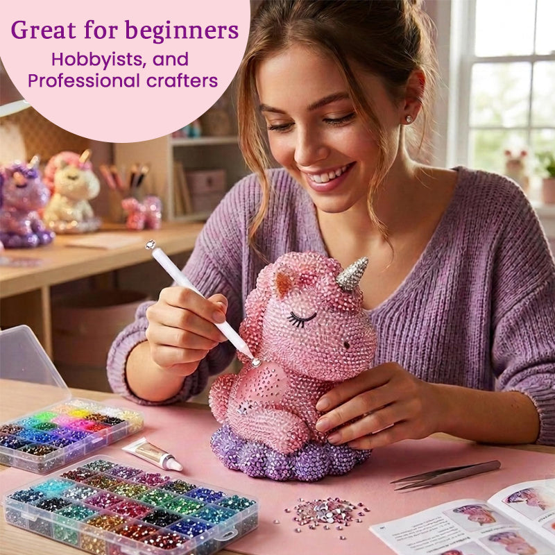 ✨ 32,000PCS Jelly Rhinestone Kit