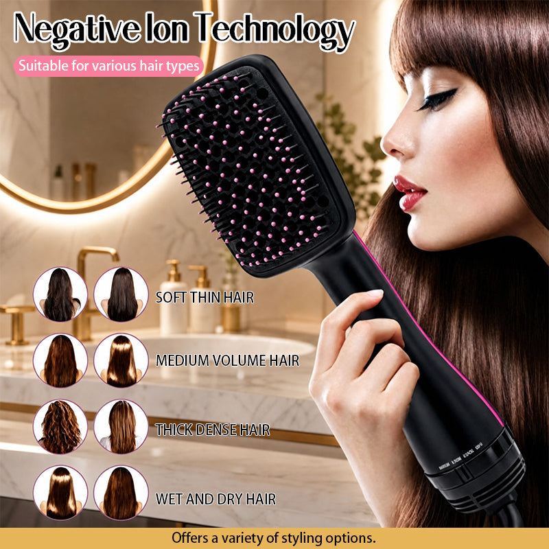 Multifunctional Hot Air Comb, Automatic Hair Straightener
