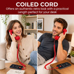 📞 Retro telefonlur för Type-C-telefoner – klassisk stil, modern anslutning ✨