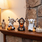 Halloween Highland Cow Resin Ornaments
