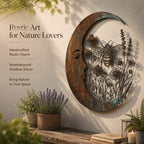 Crescent bee wall decoration ornaments